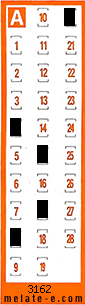 Volante ganador del sorteo 3162 de Chispazo