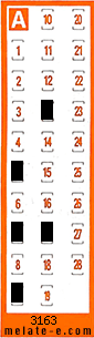 Volante ganador del sorteo 3163 de Chispazo