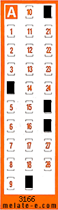 Volante ganador del sorteo 3166 de Chispazo