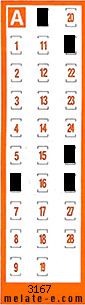 Volante ganador del sorteo 3167 de Chispazo