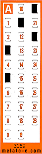 Volante ganador del sorteo 3169 de Chispazo