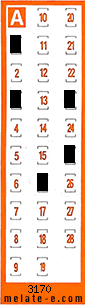Volante ganador del sorteo 3170 de Chispazo