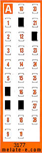 Volante ganador del sorteo 3177 de Chispazo
