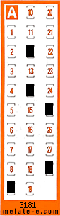 Volante ganador del sorteo 3181 de Chispazo