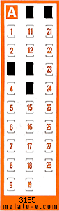 Volante ganador del sorteo 3185 de Chispazo