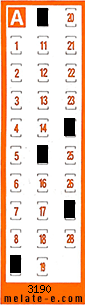 Volante ganador del sorteo 3190 de Chispazo