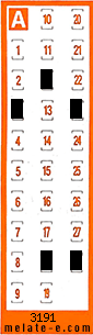 Volante ganador del sorteo 3191 de Chispazo