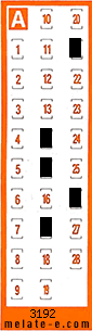 Volante ganador del sorteo 3192 de Chispazo
