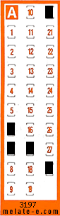 Volante ganador del sorteo 3197 de Chispazo