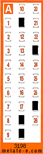 Volante ganador del sorteo 3198 de Chispazo