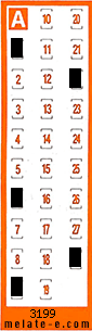 Volante ganador del sorteo 3199 de Chispazo