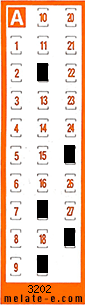 Volante ganador del sorteo 3202 de Chispazo