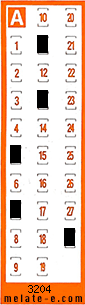 Volante ganador del sorteo 3204 de Chispazo