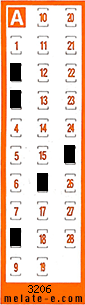Volante ganador del sorteo 3206 de Chispazo