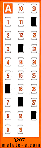 Volante ganador del sorteo 3207 de Chispazo