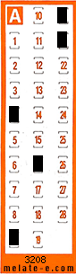 Volante ganador del sorteo 3208 de Chispazo