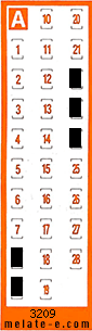 Volante ganador del sorteo 3209 de Chispazo