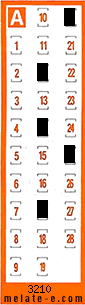 Volante ganador del sorteo 3210 de Chispazo