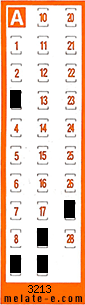 Volante ganador del sorteo 3213 de Chispazo