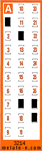 Volante ganador del sorteo 3214 de Chispazo