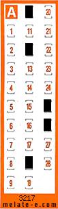 Volante ganador del sorteo 3217 de Chispazo