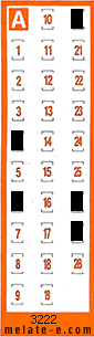 Volante ganador del sorteo 3222 de Chispazo