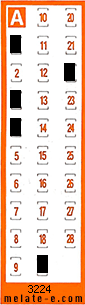 Volante ganador del sorteo 3224 de Chispazo