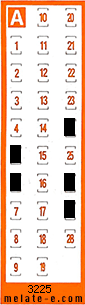 Volante ganador del sorteo 3225 de Chispazo