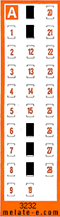 Volante ganador del sorteo 3232 de Chispazo