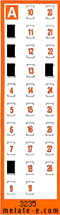 Volante ganador del sorteo 3235 de Chispazo