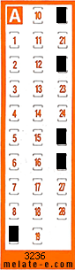 Volante ganador del sorteo 3236 de Chispazo