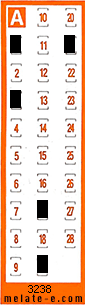 Volante ganador del sorteo 3238 de Chispazo