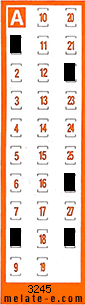 Volante ganador del sorteo 3245 de Chispazo
