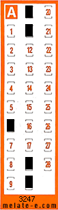 Volante ganador del sorteo 3247 de Chispazo
