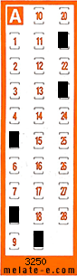 Volante ganador del sorteo 3250 de Chispazo