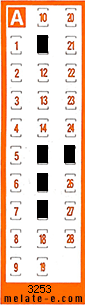 Volante ganador del sorteo 3253 de Chispazo