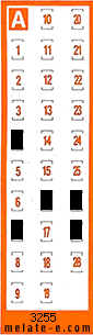 Volante ganador del sorteo 3255 de Chispazo