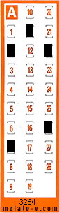 Volante ganador del sorteo 3264 de Chispazo
