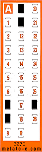 Volante ganador del sorteo 3270 de Chispazo