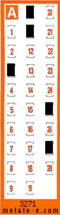 Volante ganador del sorteo 3271 de Chispazo