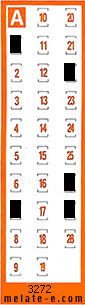 Volante ganador del sorteo 3272 de Chispazo