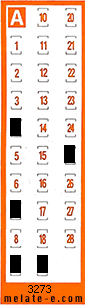 Volante ganador del sorteo 3273 de Chispazo