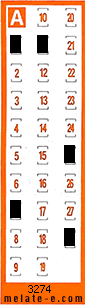 Volante ganador del sorteo 3274 de Chispazo