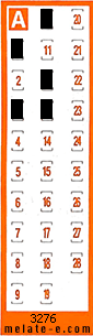 Volante ganador del sorteo 3276 de Chispazo
