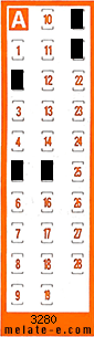 Volante ganador del sorteo 3280 de Chispazo