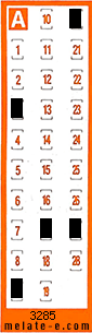 Volante ganador del sorteo 3285 de Chispazo