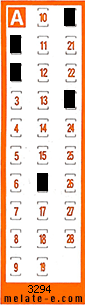 Volante ganador del sorteo 3294 de Chispazo