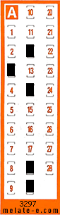 Volante ganador del sorteo 3297 de Chispazo