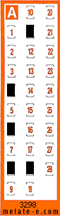 Volante ganador del sorteo 3298 de Chispazo