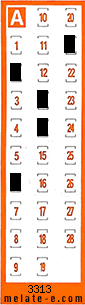 Volante ganador del sorteo 3313 de Chispazo
